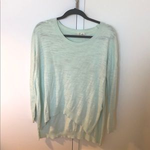 Anthropologie Moth Mint Green Sweater